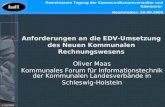 Gemeinsame Tagung der Kommunalkassenverwalter und Kämmerer Neumünster, 20.09.2005 © 09/2005 Anforderungen an die EDV-Umsetzung des Neuen Kommunalen Rechnungswesens.