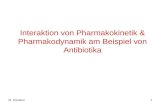 1M. Kresken Interaktion von Pharmakokinetik & Pharmakodynamik am Beispiel von Antibiotika.