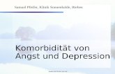Www.seminare-ps.net Komorbidität von Angst und Depression Samuel Pfeifer, Klinik Sonnenhalde, Riehen.