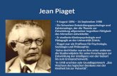 Jean Piaget - 9 August 1896 – 16 September 1980 - Ein Schweizer Entwicklungspsychologe und Epistemologe, der die Theorie zur Entwicklung allgemeiner kognitiver.