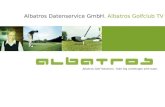 Albatros Golf Solutions. Take big challenges with ease. Albatros Datenservice GmbH. Albatros Golfclub TV.