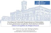 Forschung und Industrielle Kooperationen an Universitäten in einem gemeinsamen europäischen Hochschulraum (EHEA): Chancen und Gefahren des Bologna Prozesses.