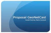 Proposal GeoNetCast Harald Hecking, Martin Kurowski.