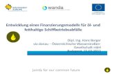 Entwicklung eines Finanzierungsmodells für öl- und fetthaltige Schiffbetriebsabfälle Dipl. Ing. Hans Berger via donau – Österreichische Wasserstraßen-Gesellschaft.
