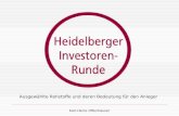 Ausgewählte Rohstoffe und deren Bedeutung für den Anleger Karl-Heinz Offenhäuser.