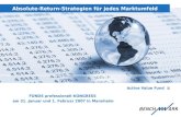 Absolute-Return-Strategien für jedes Marktumfeld Active Value Fund FONDS professionell-KONGRESS am 31. Januar und 1. Februar 2007 in Mannheim.