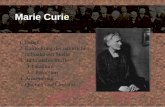 Marie Curie 1. Leben 2. Entdeckung der natürlichen radioaktiven Stoffe 3. Radioaktive Stoffe 3.1 Radium 3.2 Polonium 4. Anwendung 5. Quellen und Literatur.