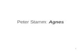 1 Peter Stamm: Agnes. 2 Lesekompetenz (Pisa) die Fähigkeit, Texte in ihren Aussagen ihren Absichten und ihrer formalen Struktur zu verstehen und sie in.