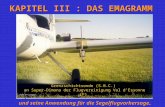 KAPITEL III : DAS EMAGRAMM und seine Anwendung für die Segelflugvorhersage. Grenzschichtsonde (S.B.C.) an Super-Dimona der Flugvereinigung Val dEssonne.