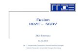 Fusion RRZE – SGDV ZKI Illmenau 13.09.2005 Dr. G. Hergenröder, Regionales RechenZentrum Erlangen Friedrich-Alexander-Universität Erlangen-Nürnberg.