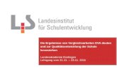 Die Ergebnisse von Vergleichsarbeiten DVA deuten und zur Qualitätsentwicklung der Schule heranziehen Landesakademie Esslingen Lehrgang vom 21.11. – 23.11.