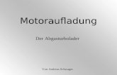 Motoraufladung Der Abgasturbolader Von Andreas Schwager.