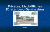 Privates, bischöfliches Fürstenberg-Gymnasium Recke.