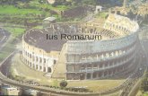 Ius Romanum. Römisches Recht Das römische Recht ist das Recht des antiken römischen Staates, wie es sich von der Mitte des 5.Jahrhunderts v.Chr. bis zur.