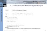 Universität Stuttgart Wissensverarbeitung und Numerik I nstitut für K ernenergetik und E nergiesysteme Numerische Methoden SS 2003Teil IV, Kp. 7 7/1 V.