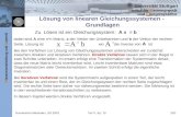 Universität Stuttgart Wissensverarbeitung und Numerik I nstitut für K ernenergetik und E nergiesysteme Numerische Methoden, SS 2003Teil V, Kp. 1010/1 Lösung.