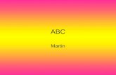 ABC Martin. A Affe An Anne B Banane Blau Bambus.