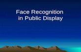 Face Recognition in Public Display. Gliederung Hintergrund Technik Unser Fall Facedetection in OpenCV Zugreifen auf OpenCV-Dateien mit Javaprogramm Fazit.