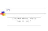 XML Extensible Markup Language Hype or Hope ?. © till.haenisch@gmx.de Problem Wie können Informationen gespeichert werden ? unabhängig von verwendeter.