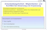 Thomas Herrmann Kommunikation und Kooperation mit Groupware 2000 24.02.2000 1 Entscheidungsfreiheit - Möglichkeiten und Konflikte bei Steuerung und Anpassung.