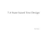 7.4 State-based Test Design Nils Foken. Steuerungsfehler fehlende / falsche Transition fehlendes / falsches Ereignis fehlende / falsche Aktion zusätzlicher