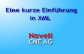 Überblick XML: Extensible Markup Language Entwickelt, um Informationen bereitzustellen, zu speichern und zu übertragen Im Gegensatz zu HTML keine vordefinierten.