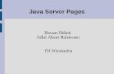 Java Server Pages Hassan Bidani Jallal Alami Rahmouni FH Wiesbaden.