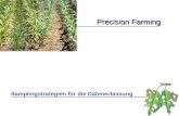 Precision Farming Samplingstrategien für die Datenerfassung