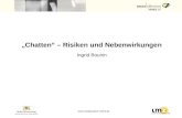 Www.mediaculture-online.de Chatten – Risiken und Nebenwirkungen Ingrid Bounin.