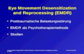 Annette Barth, Birgit Irblich, Meike Kleylein, Carolin Granich & Wolfgang Lenhard Sommersemester 2002 Eye Movement Desensitization and Reprocessing (EMDR)