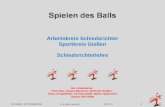 Spielen des Balls Der Arbeitskreis: Peter Rau, Jürgen Baumann, Berthold Schäfer, Klaus Klingelhöfer, Thomas Wolff, Martin Habermehl Saison 2007/2008 Schiedsrichterlehre.