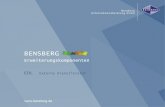 Bensberg GmbHEDL. Bensberg GmbHEDL Die nachfolgende Präsentation führt Sie durch eine Einführung in unsere Komponente EDL - Externe Dienstleister Willkommen!