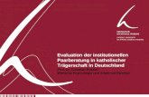Evaluation der institutionellen Paarberatung in katholischer Trägerschaft in Deutschland Prof. Dr. Christian Roesler Klinische Psychologie und Arbeit mit.