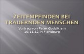 Vortrag von Peter Godzik am 10.11.12 in Flensburg.