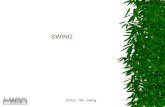 DVG2 - 09 - Swing SWING. DVG2 - 09 - Swing 2 GUIs Swing stellt eine Menge von Klassen zur Verfügung, mit deren Hilfe man in Java portable GUIs programmieren.