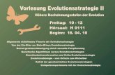 Ingo Rechenberg PowerPoint-Folien zur 1. Vorlesung Evolutionsstrategie II Evolutionsmodelle: Von Lamarck zu Darwin - Starke Kausalität und Theorie der.