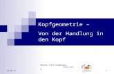 Kopfgeometrie – Von der Handlung in den Kopf 26.01.2014 Monika Trill-Zimmermann Sinus Set 4 1.