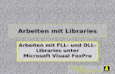 Wizards & Builders GmbH Arbeiten mit Libraries Arbeiten mit FLL- und DLL- Libraries unter Microsoft Visual FoxPro.