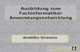 Wizards & Builders GmbH Ausbildung zum Fachinformatiker Anwendungsentwicklung Andelko Sicenica.
