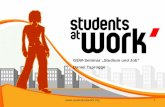 Www.studentsatwork.org1 GEW-Seminar Studium und Job Daniel Taprogge.