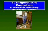 VL Diagnostische Kompetenz VL Diagnostische Kompetenz 6. Somatische Entwicklung (Körpergröße, -gewicht)