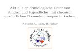 Aktuelle epidemiologische Daten von Kindern und Jugendlichen mit chronisch entzündlichen Darmerkrankungen in Sachsen P. Fischer, U. Rothe, Th. Richter.