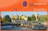 Ein Abwasserkraftwerk in der Praxis Das Klärwerk Augsburg Unser Wasserkraftwerk Zahlen und Fakten Das (Ab-)Wasserkraftwerk im Klärwerk Augsburg.