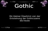 Gothic Ein kleiner œberblick von der Entstehung der Gothicszene bis heute