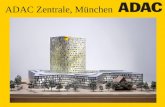 ADAC Zentrale, München. Ausschreibung Ausschreibung im November 2003 9 Entwürfe Berliner Architekturbüro Sauerbruch/Hutton Gründung der ARGE Neubau ADAC-Zentrale.