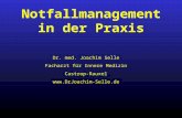 Notfallmanagement in der Praxis Dr. med. Joachim Selle Facharzt für Innere Medizin Castrop-Rauxel .
