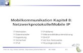 Prof. Dr.-Ing. Jochen Schiller,  SS058.1 Mobilkommunikation Kapitel 8: Netzwerkprotokolle/Mobile IP Motivation Datentransfer.