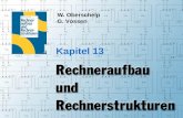 Rechneraufbau & Rechnerstrukturen, Folie 13.1 © W. Oberschelp, G. Vossen W. Oberschelp G. Vossen Kapitel 13.