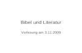 Bibel und Literatur Vorlesung am 3.11.2009. Werbeplakat einer Massagepraxis: Willkommen im Paradies Albrecht Dürer: Adam und Eva im Paradies