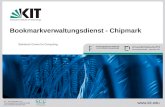 Bookmarkverwaltungsdienst - Chipmark Steinbuch Centre for Computing  KIT – die Kooperation von Forschungszentrum Karlsruhe GmbH und Universität.